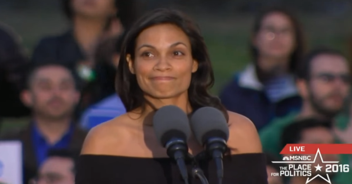 Rosario Dawson: “Shame On Hillary Clinton”