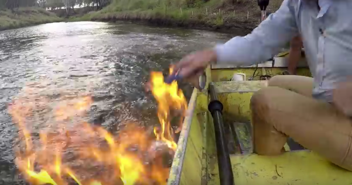 Burning River Shows FRACKING Dangers