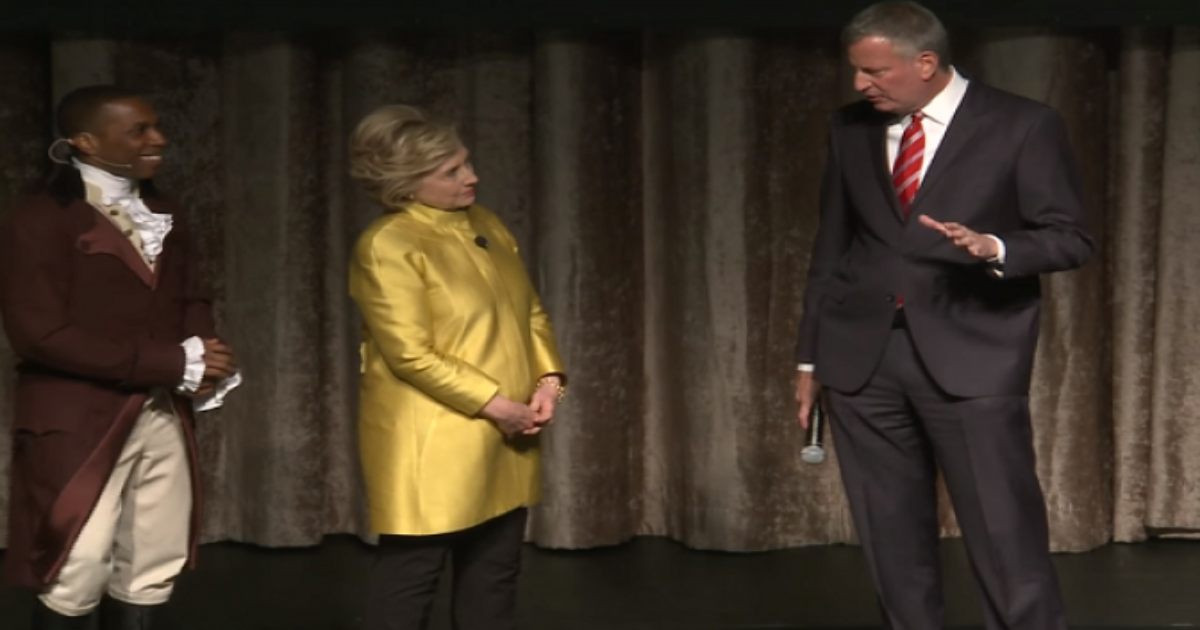 Passing The Buck: Clinton Said Racial Joke Was de Blasio’s Idea – de Blasio says someone else wrote it!