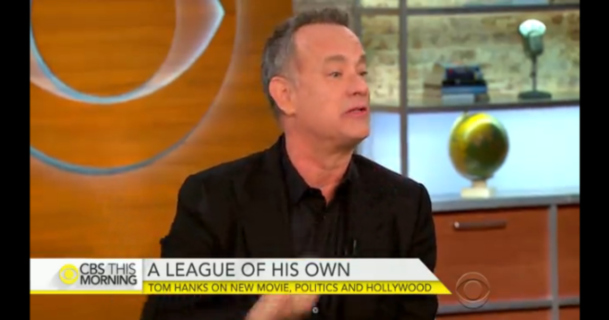 Relax America: Tom Hanks Says If Trump Is Made President, We’re Gonna Be Just Fine