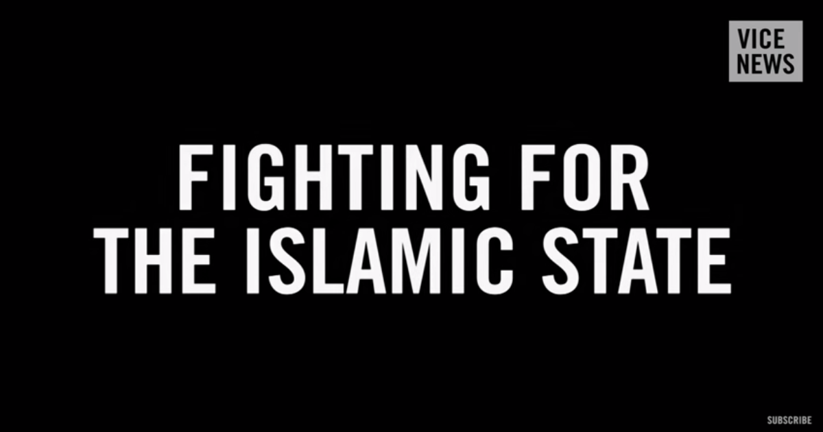 Vice News Reveals the Grim Reality Of Fighting For ISIS