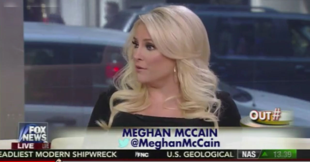 Dingbat Meghan McCain Says Bernie’s Campaign Is A Cult And He’s The Cult Leader