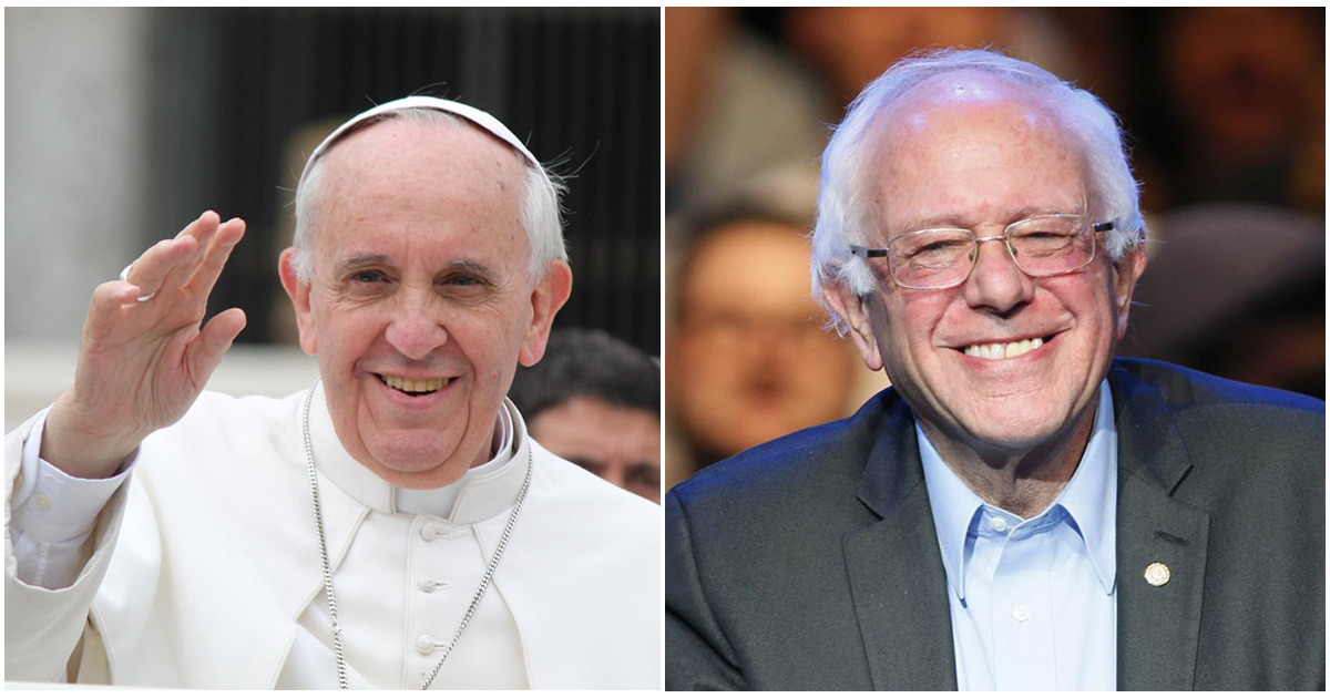 Read The Full Transcript Of The Speech That Sanders Just Made At The Vatican