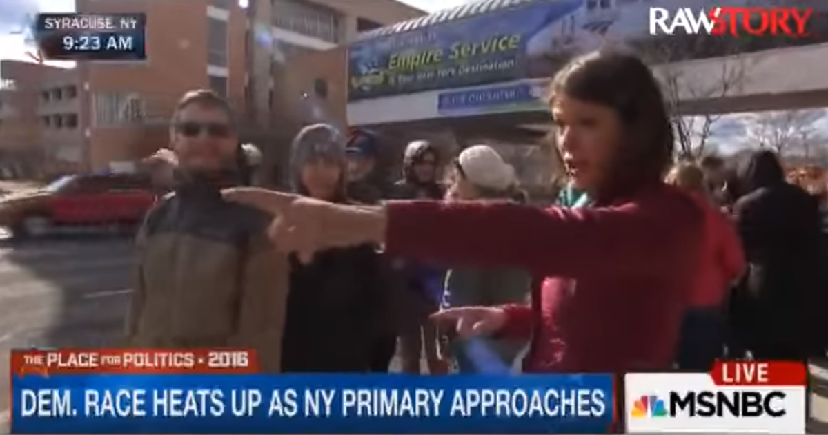 MSNBC Reporter Says Most NY Sanders Supporters Aren’t Democrats: Waiting Fans Prove Otherwise