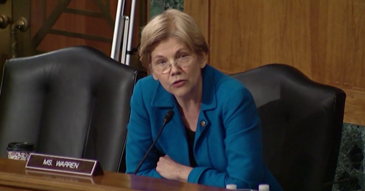 Elizabeth Warren Takes Down a Bankster – Thom Hartmann Program