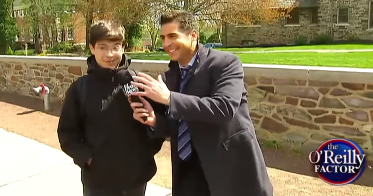 Fox News Peckerwood Gets Millennial Mocking