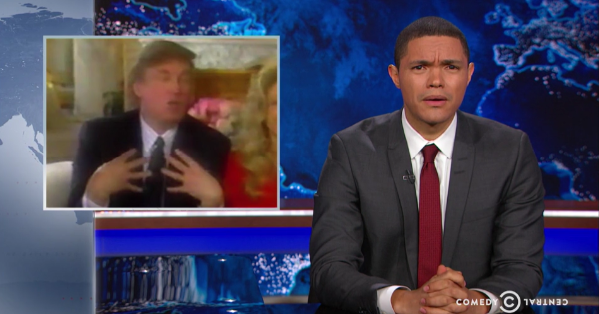 This Nauseating Clip From ‘The Daily Show’ Proves What A Total Creep Trump Really Is