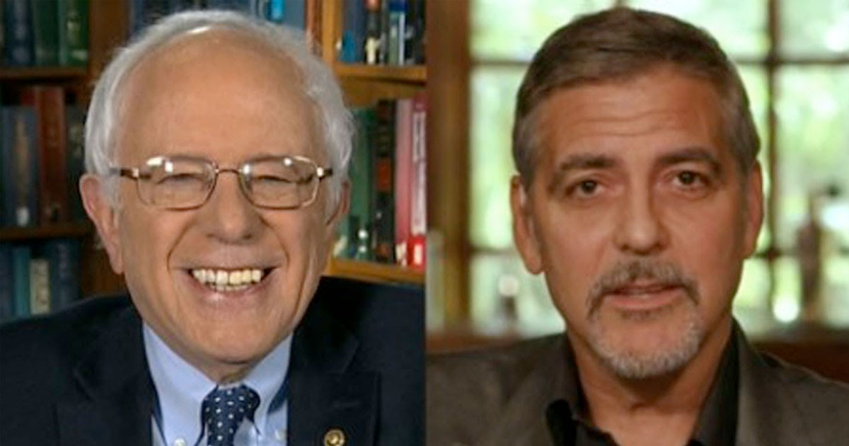 George Clooney Trolled By Bernie Sanders Campaign – The Young Turks