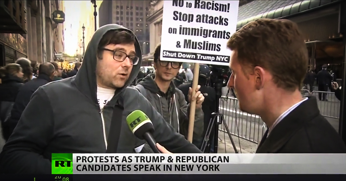 ‘Hate Free NY’ protest against Donald Trump sees scuffles, arrests – Ed Schultz