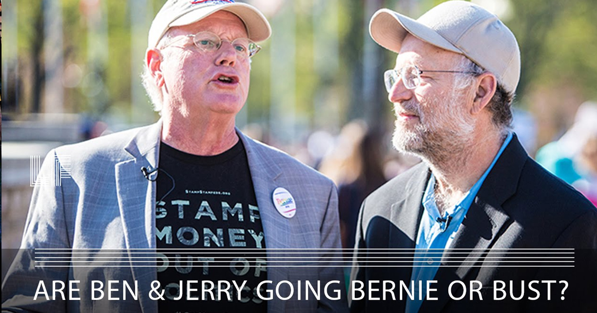 Are Ben & Jerry Going Bernie or Bust? – Laura Flanders Show