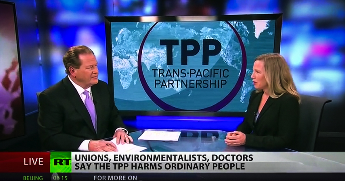 Activist:  Clinton, Trump NOT Against TPP – Ed Schultz