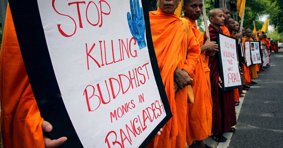 AGAIN: Elderly Buddhist Monk Hacked to Death in Bangladesh – David Pakman Show