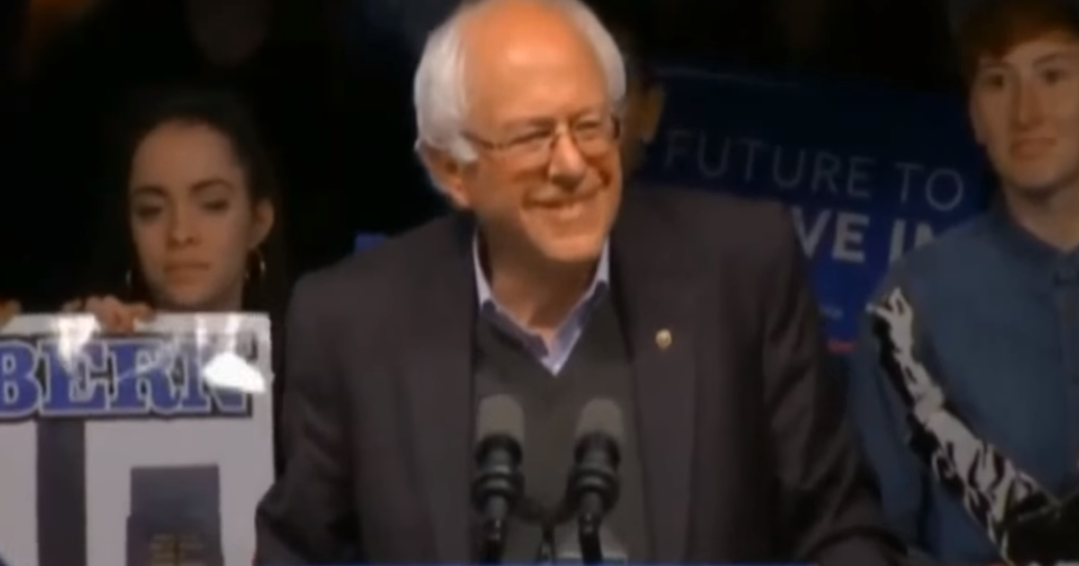 Watch: Bernie Sanders Learns He Won Indiana Primary From His Supporters