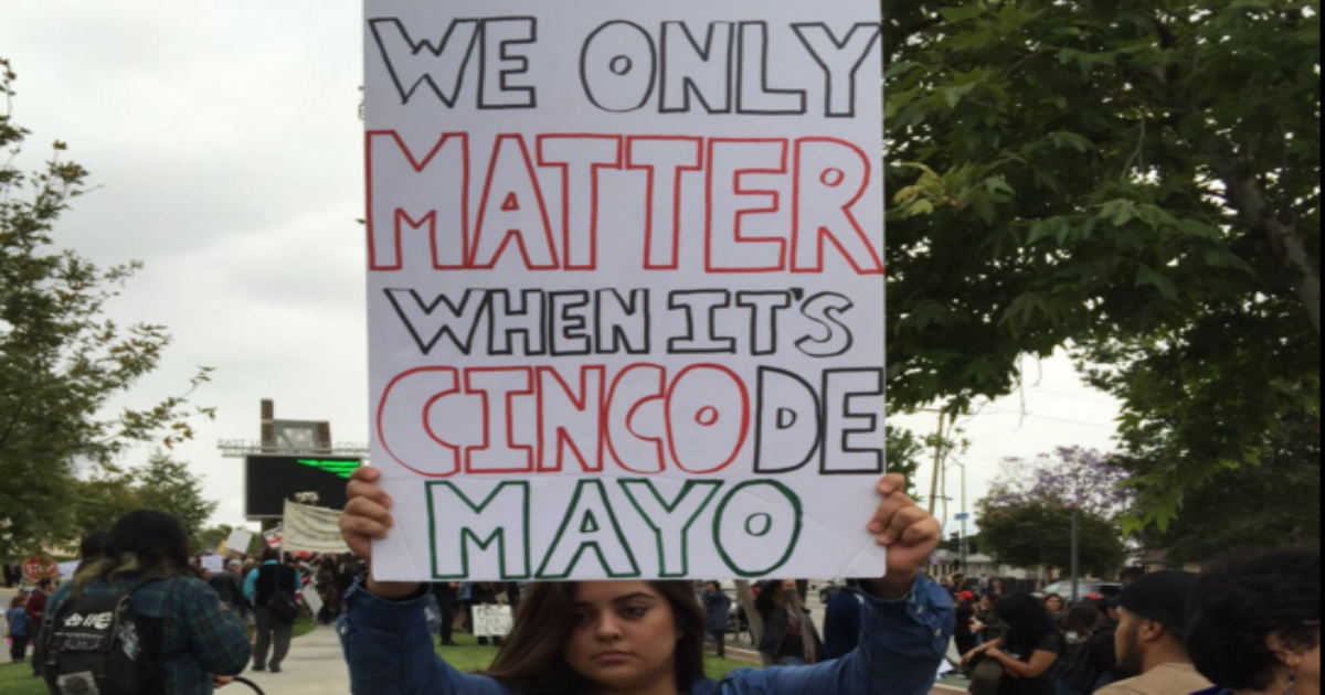 Clinton Protester Manhandled By Security During Cinco De Mayo Event