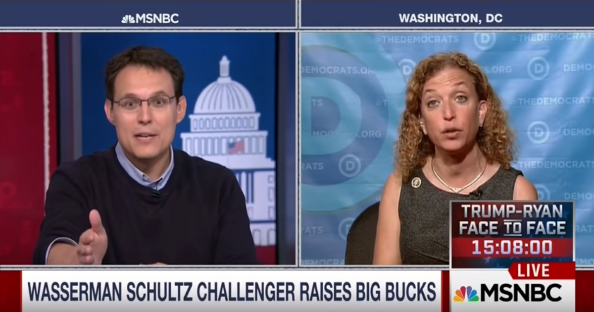 Incredible: Dodging Debbie Wasserman Schultz REFUSES to Talk About her Primary Race