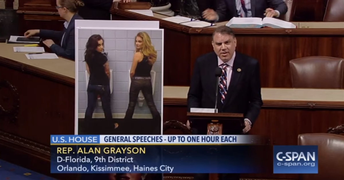 Alan Grayson Humiliates GOP Flying Monkeys Over Bathroom Controversy