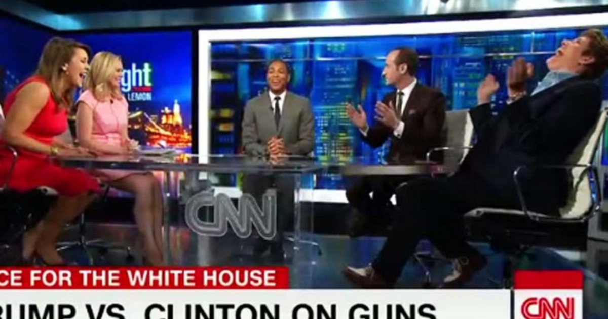 CNN Panelists Burst Into Laughter At Trump’s Declaration That Clinton Will Abolish 2nd Amendment