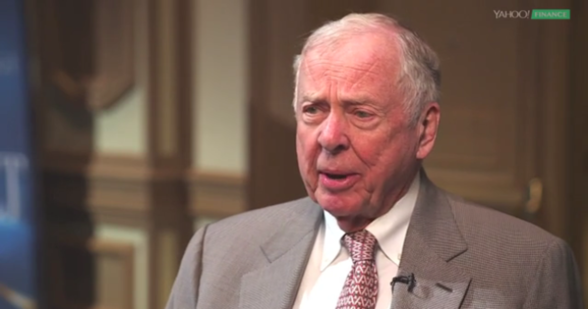 Billionaire T. Boone Pickens’ Death Rattle: “I Support Trump”