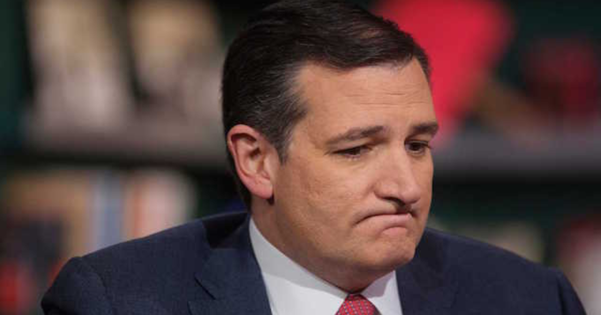 Cruz Says Ta-Ta: Creepy Little Guy Finally Quits