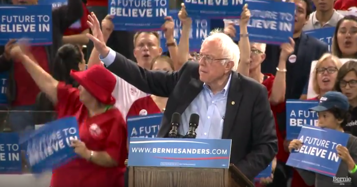 Bernie Sanders Admits He Would Have Taken V.P. Slot If Offered