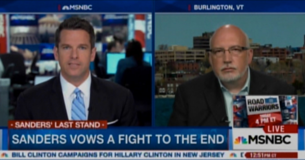 Comcast and MSNBC Continue to Deep Six Sanders