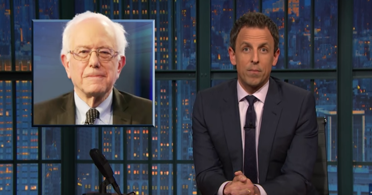 Seth Meyers to Media: “Bernie Sanders Is NOT a Zombie Candidate”