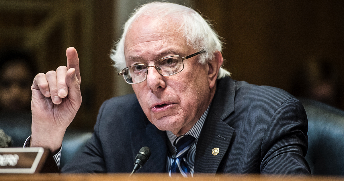 Bernie Sanders Makes Visit to House Sit-In for Solidarity and Support