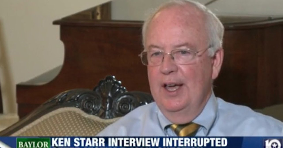 CAUGHT ON TAPE: Ken Starr Is a TERRIBLE Liar – The Majority Report