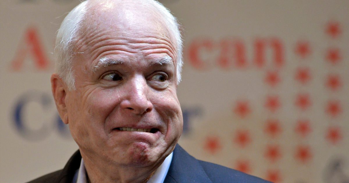 John McCain Literally Runs Away From a Local Reporter in Arizona – The Majority Report