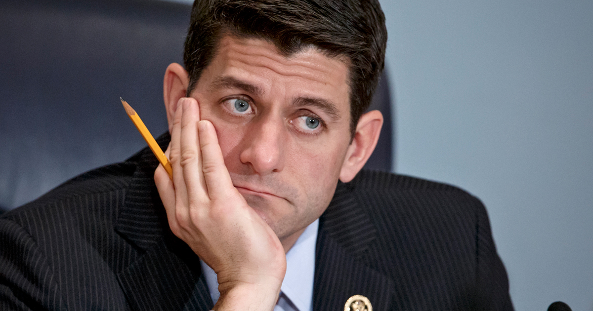 Watch Paul Ryan Pretend He Hasn’t Heard Trump’s ‘Second Amendment People’ Comment – Majority Report