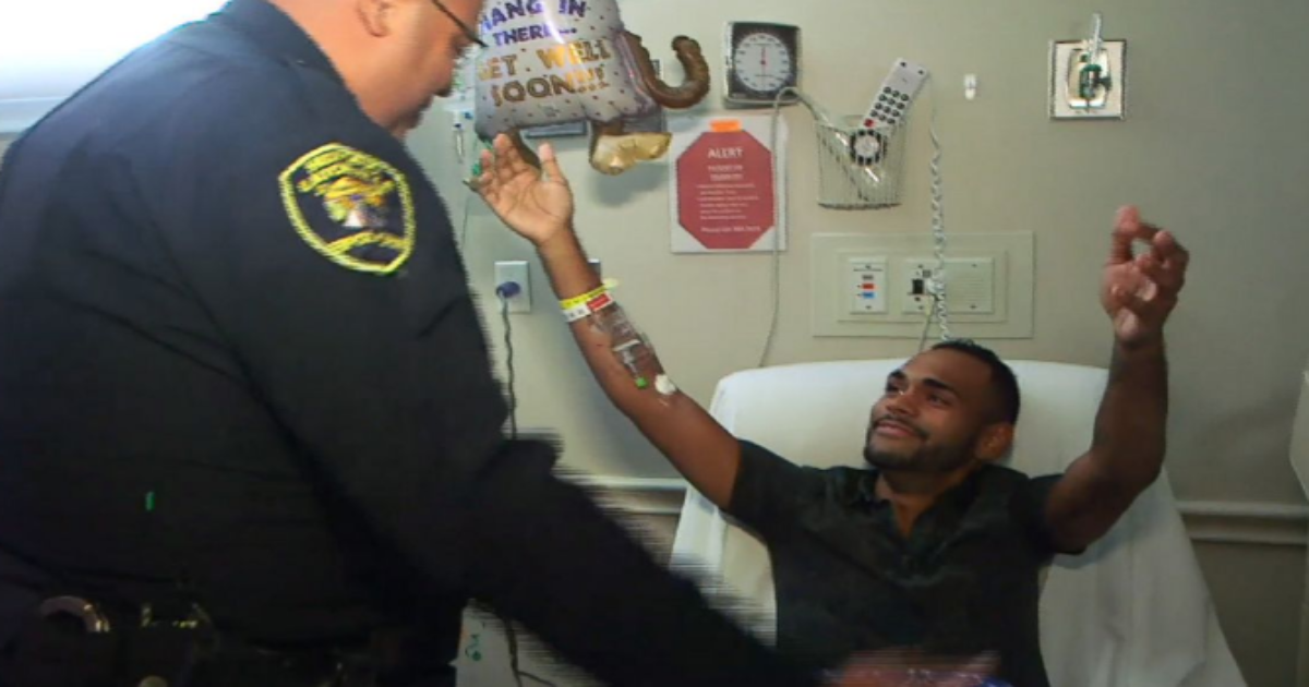 An Emotional Reunion Between Orlando Shooting Survivor And The Cop That Saved Him