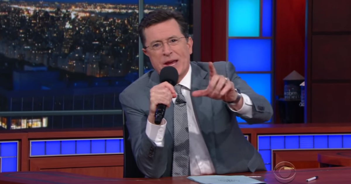 Colbert Roasts The Senate: “You might as well ask the gun lobby to check for a hernia as long as they’ve got your balls in their hands”