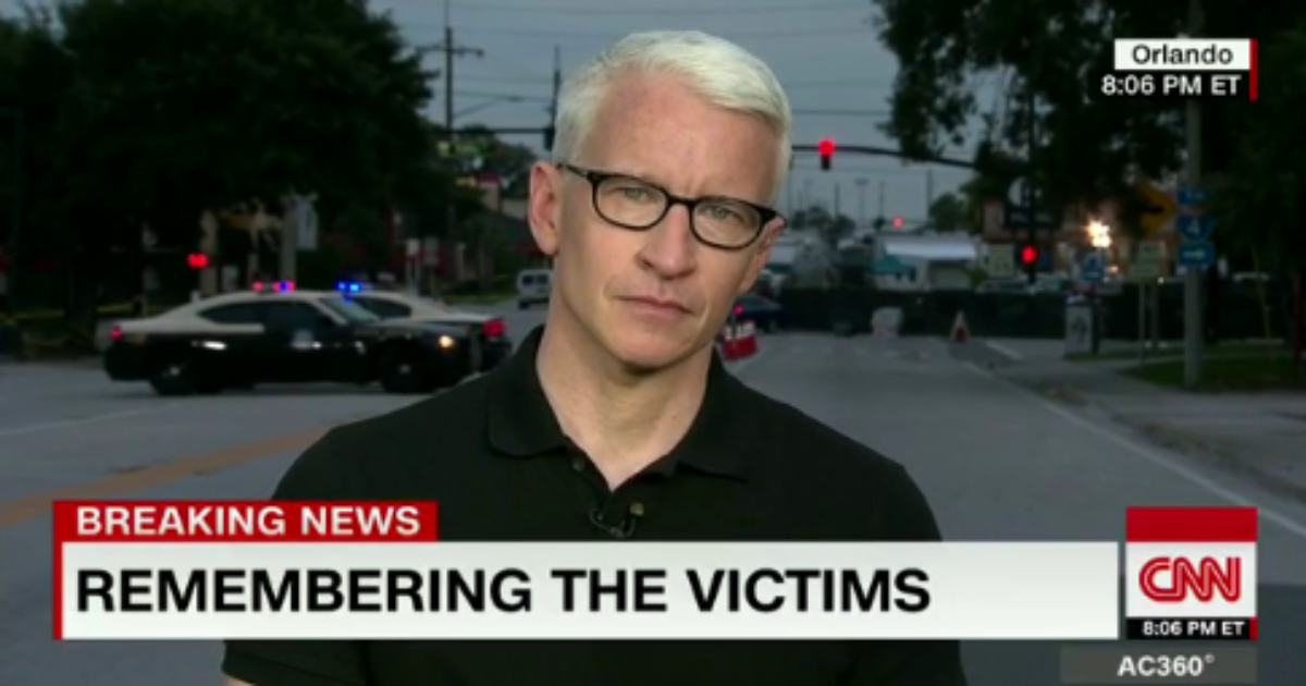 Heartbreaking But Necessary: An Emotional Anderson Cooper Reads The Names Of All Orlando Victims