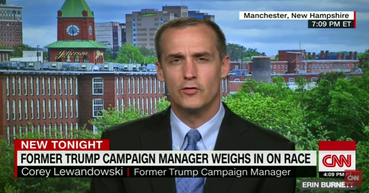 Reporter-Assaulting Lewandowski Bungles His First CNN Appearance