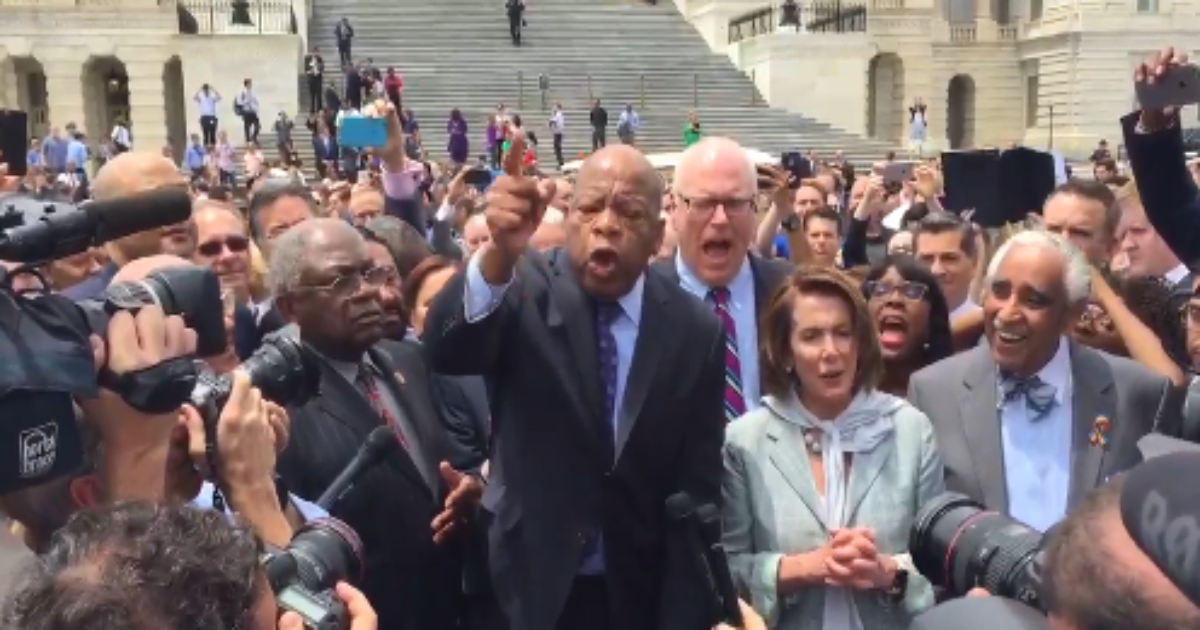 Dems End Sit-In: John Lewis Addresses Crowd & Says The Fight Isn’t Over