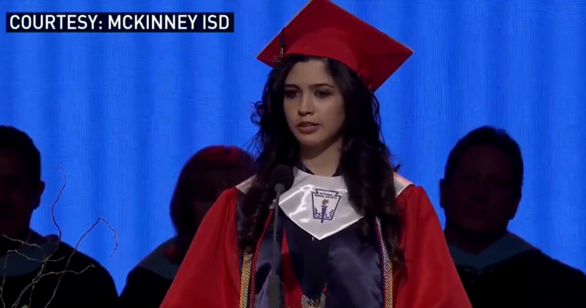 This High School Valedictorian Waited Until Her Graduation Day To Reveal A Massive Secret