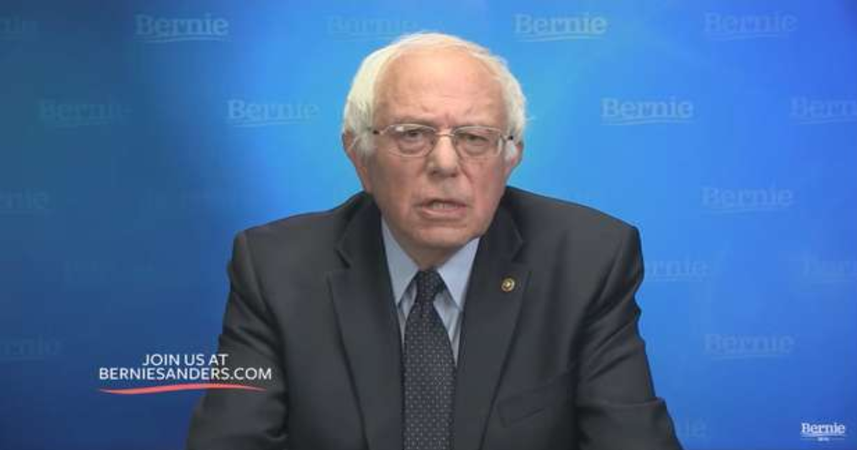 Hell No, He Won’t Go! : Bernie Says He’s Not Dropping Out