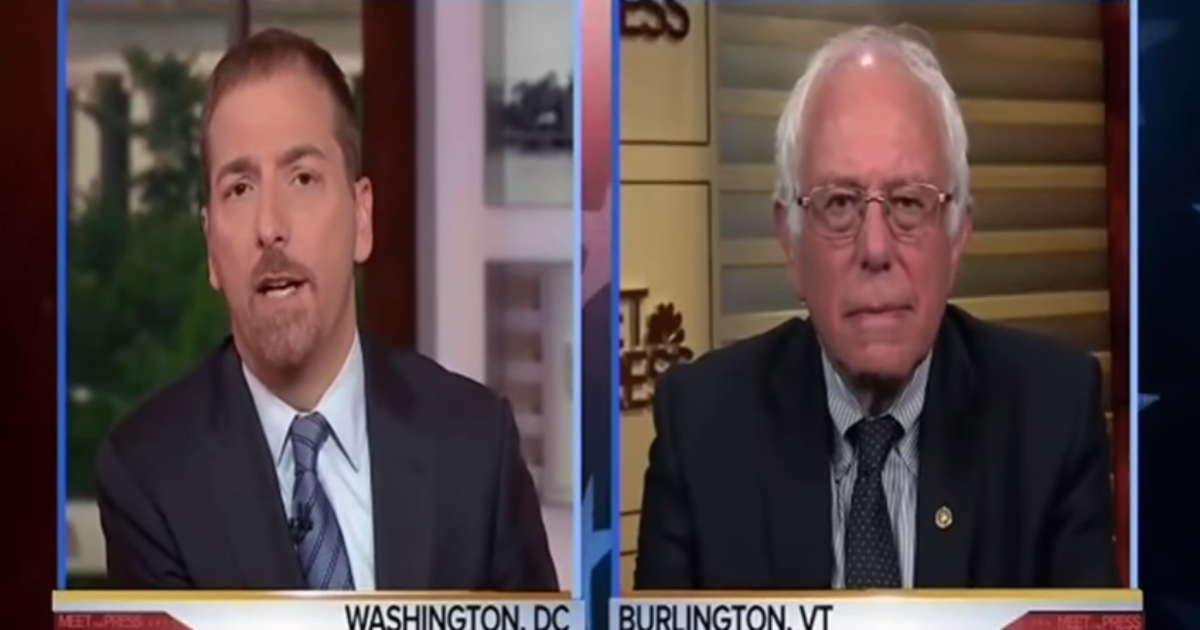 There’s Little Doubt That Chuck Todd Is An Idiot: Criticizes Bernie Over Gun Reform