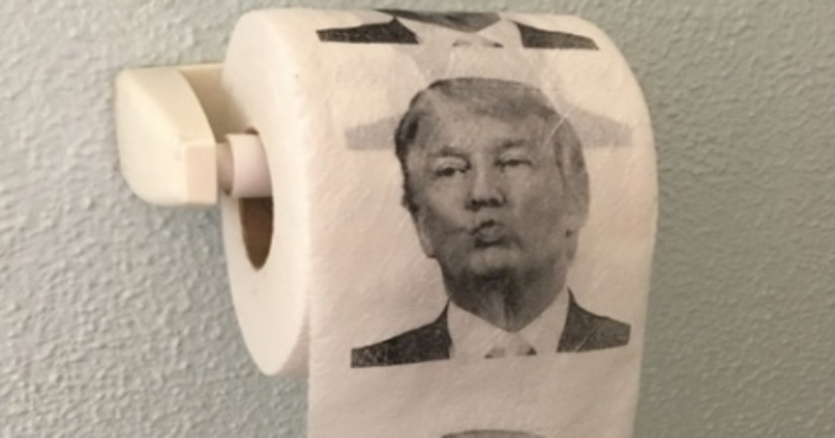 The Real Race Is On: Trump Toilet Paper Selling Six Times Faster Than Hillary Paper