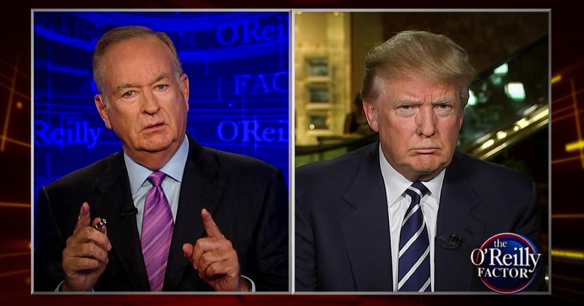 President Trump Defends O’Reilly: “I Don’t Think Bill Did Anything Wrong”