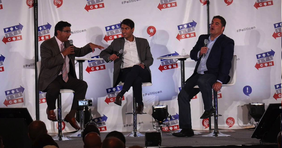 Dinesh D’Souza Asks Cenk Uygur About Supporting Hillary Clinton