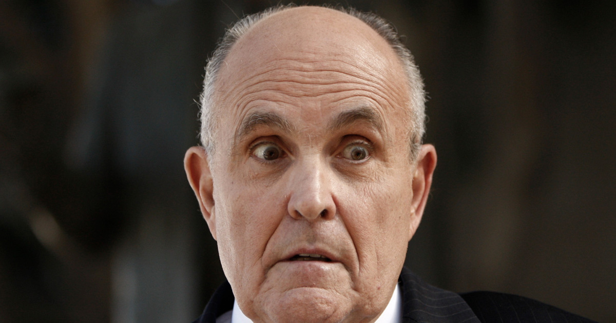 Rudy Giuliani Is Seeking Attention Again