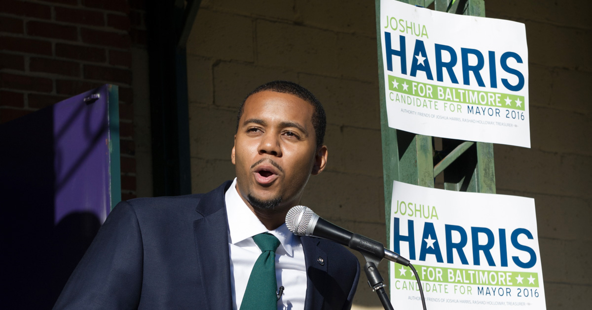 Joshua Harris, Green Party Baltimore Mayoral Candidate, full interview