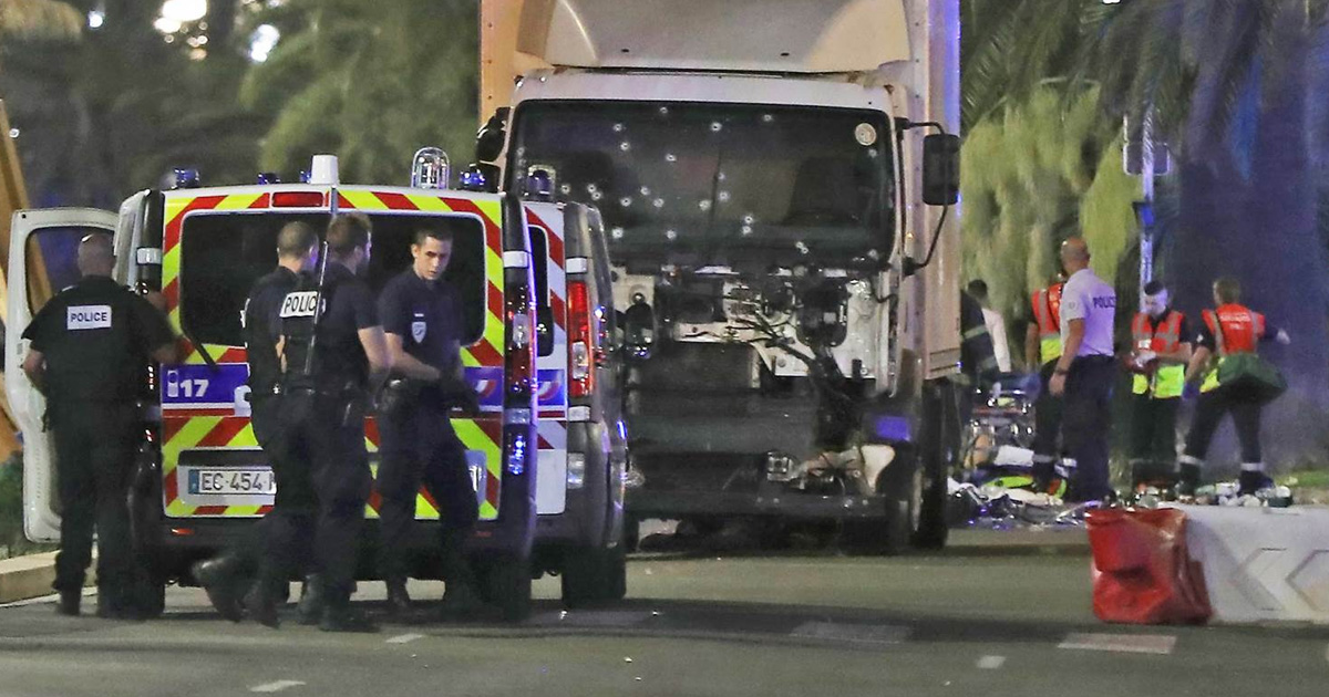 Muslim Terrorist Kills 84 with a Truck in France