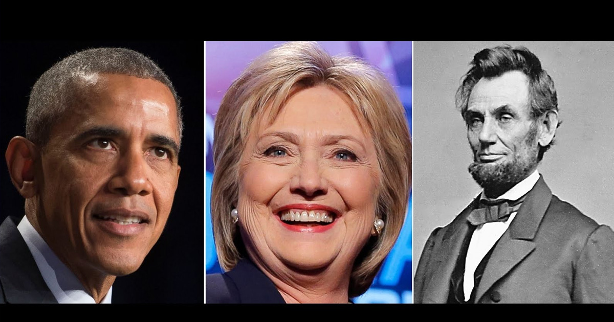 Obama, Hillary, and Abraham Lincoln on Race