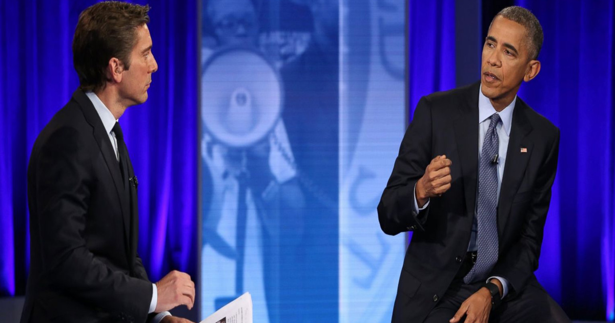 ABC Townhall: Obama’s Call for Mutual Respect Between Police and Protesters