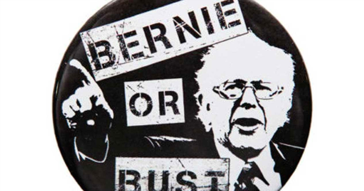 Tough Love For The Bernie Or Bust Folks…