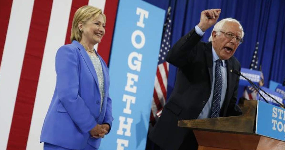 A Historic Day – Bernie Endorses Hillary!