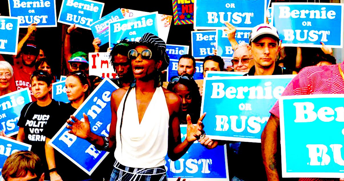 Bernie Tells Protesters To Focus on Electing Hillary – Majority Report