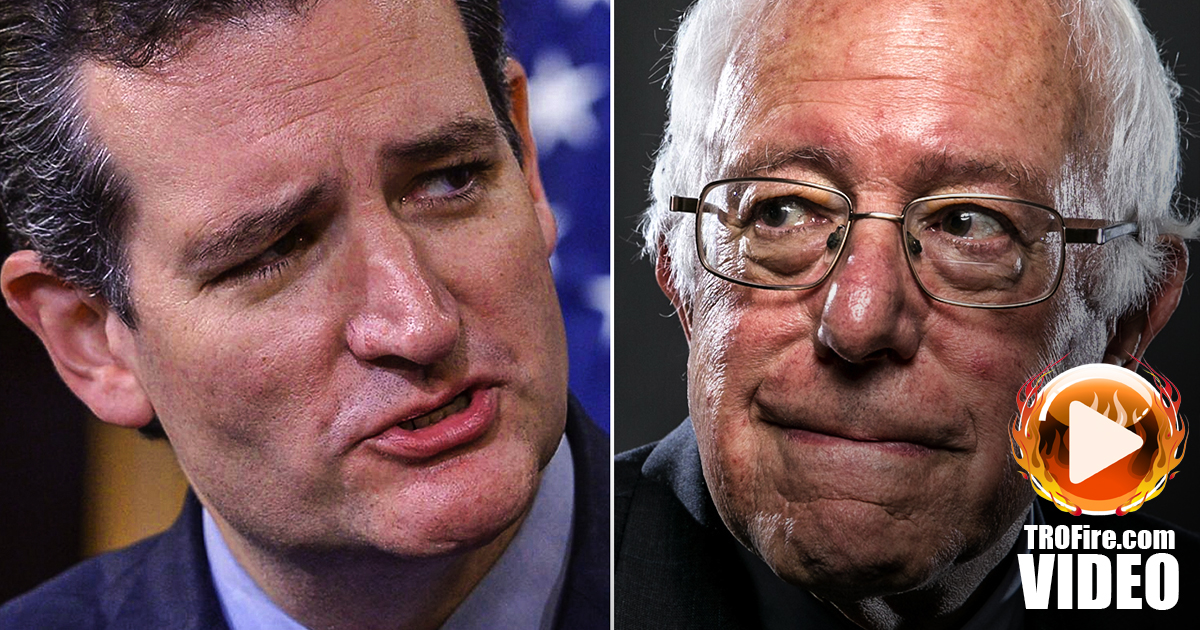 Ted Cruz Actually Says Something Intelligent – He Agrees With Bernie Sanders